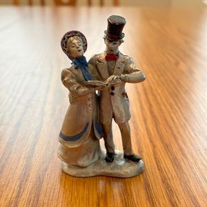 Pewter Carolers. 3” tall X 1.5” wide.